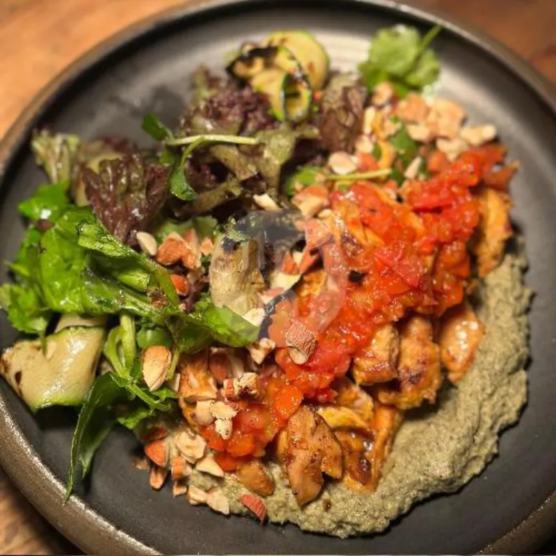 Zuchini Chicken Salad